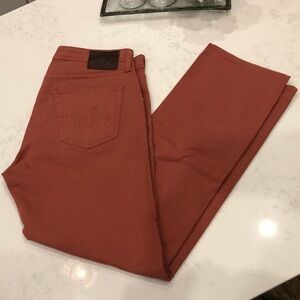 AG Burnt Red Color Jeans/Pants